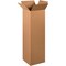 MyBoxSupply 12 x 12 x 40" Tall Corrugated Boxes, 15 Per Bundle